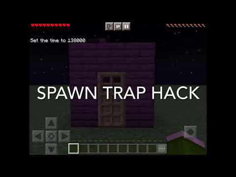 30 Second Minecraft Build: Spawn Trap