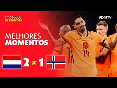 Gols e lances de Holanda x Noruega