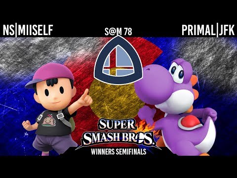 Sm4sh@Mines 78 - NS|Miiself (Ness) Vs. Primal|JFK (Yoshi) - Winners Semifinals