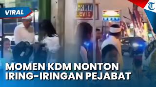 Momen Dedi Mulyadi Lihat Iring-iringan Pejabat Purwakarta saat Antar Ni Hyang Beli Ikan di Jatiluhur