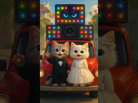kucing lucu pengantin naik mobil  #cosplay #kucinglucu #soundhoreg #catlovers #kucingviral