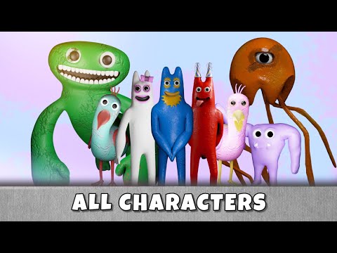 ALL CHARACTERS FROM GARTEN OF BANBAN (0 - 9) , (Update video) 