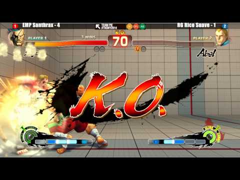 USF4 @ TKONY2014 - EMP Santhrax vs RG Rico Suave