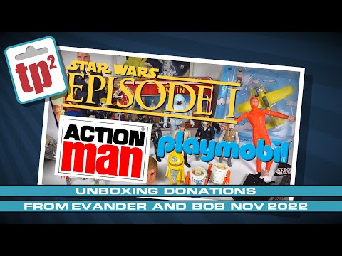 Unboxing donations from Evander & Bob  - Nov 2022 - Toy Polloi Two