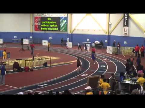 Nicole Onyenyeonwu - Indoor 200m Girls 13 - 14 Year Olds - Nicole in Lane 4