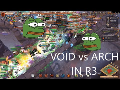 VOID vs ARCH in R3 | Albion Online ZvZ |