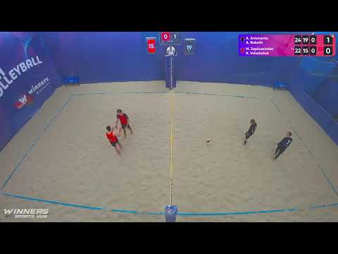 22:10 A. Antonenko /A. Bakotin - M. Zapliusvichka /R. Voloshchuk 23.09.2022|Winners Beach Volleyball