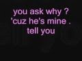 He's Mine - Mokenstef (lyrics) 