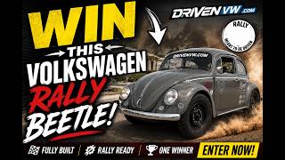 WIN THIS CUSTOM VW RALLY BEETLE! 🚨 Rally64 Volkswagen Giveaway | DrivenVW
