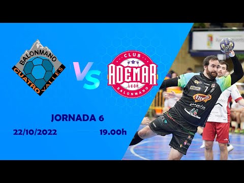 🔴📡 BALONMANO | CUATRO VALLES 🆚 UNIVERSIDAD DE LEÓN ADEMAR 22/10/2022