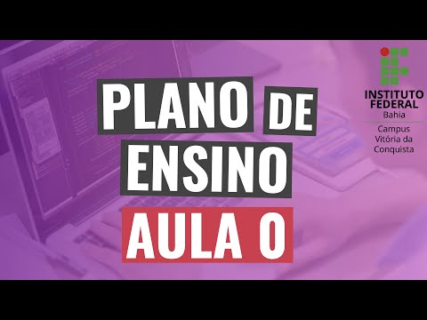 Lesson 0 - Course Plan - Software Engineering (AENPE) 2021.1