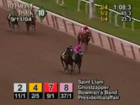 2004 Woodward Stakes - Ghostzapper -vs- Saint Liam