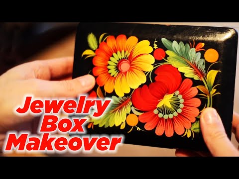 Turning an Old Wooden Box Into a Jewelry Treasure