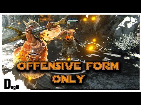 For Honor - OFFENSIVE FORM ONLY | HIGHLANDER (CHALLENGE#5)