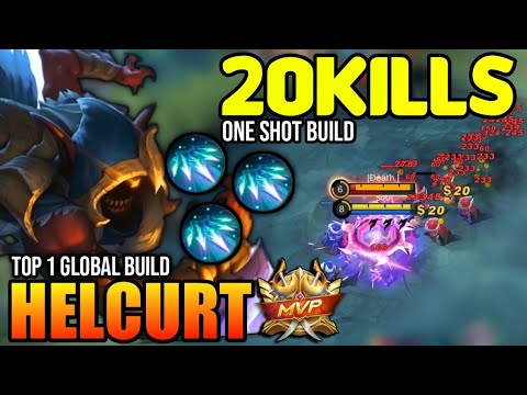 HELCURT BEST BUILD 2023 | BUILD TOP 1 GLOBAL HELCURT GAMEPLAY | MOBILE LEGENDS✓