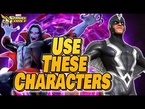 Prep for Pocket Dimension - Best Character Options - Marvel Strike Force - MSF