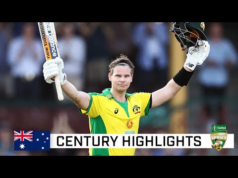Smith clubs third fastest men's ODI ton by an Aussie | Dettol ODI Series 2020