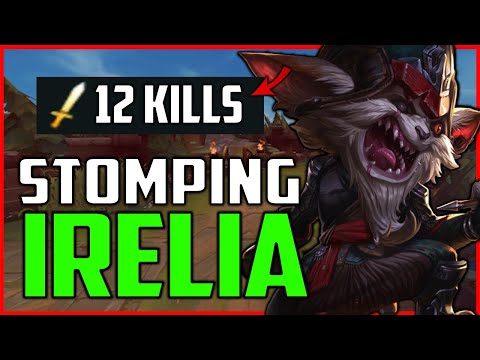 How To Dominate S12 Irelia As Kled! l Feedaboi