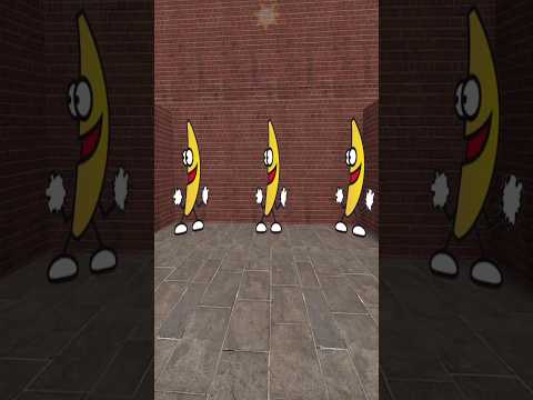 Banana Nextbot in Maze #gmod #garrysmod #banana #nextbot #chase