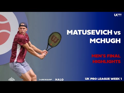 Anton Matusevich wins the Men's Final against Aidan McHugh  | UKPL WK1 | Final
