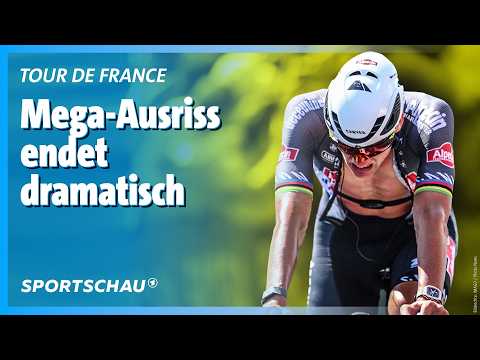 Tour de France, 9. Etappe Highlights: dramatisches Finale in Chateauroux | Sportschau