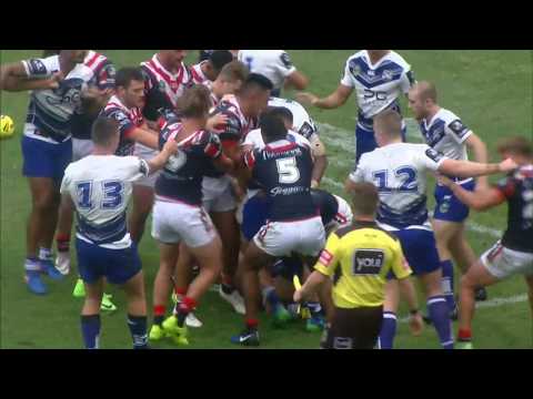 U20 Roosters Vs Bulldogs Brawl