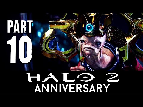 Halo 2 Anniversary Walkthrough Part 10 - SACRED ICON (Mission 10) Master Chief Collection - 60fps