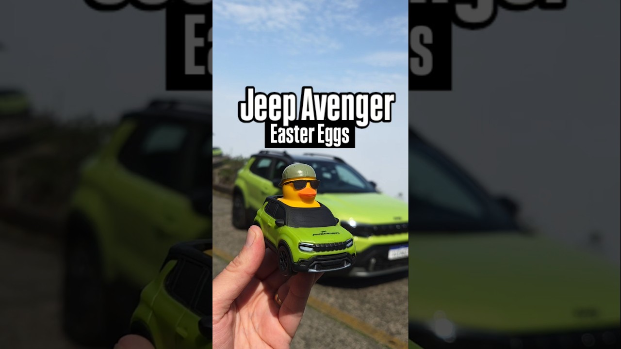 Jeep Avenger: Easter Eggs bem legais!