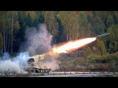 This is the ferocity of Russia's new TOS 1A thermobaric rocket