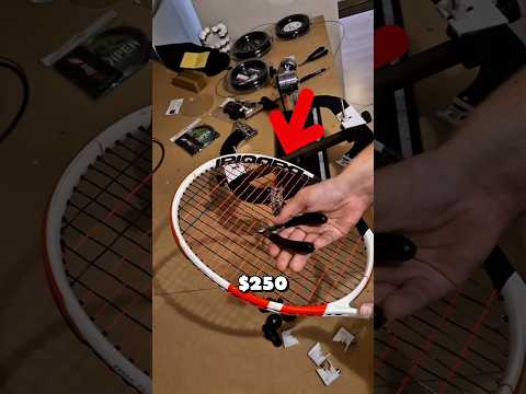Зачем теннисисты перерезают струны перед матчем? 🎾