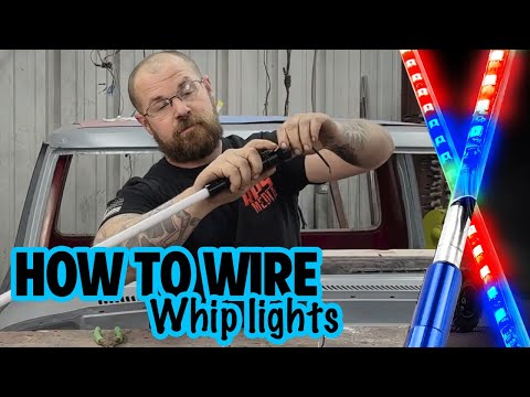 How To Wire Up LED Whip Lights