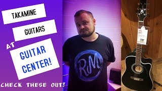 Video thumbnail for Takamine PTU241C and EF341SC at Guitar Center!! // Rumblin Man Adventure by Rumblin Man