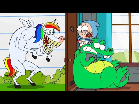 WEREWOLF UNICORN! 🦄 🐺 | BOY & DRAGON | WildBrain Kids