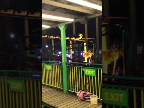 The green scream! The best ride in Southend! Kiddie ride fun!