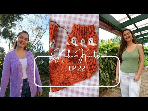 KukieKnits Podcast Ep 22- Camisole no 7, Minimalist Cardi, Guernsey Genser etc