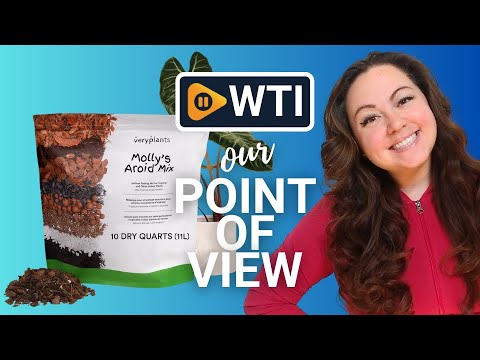 Molly's Aroid Mix - Premium Soilless Chunky Potting Mix for Tropical and Indoor Plants - Contains Orchiata Bark - WTI product video review
