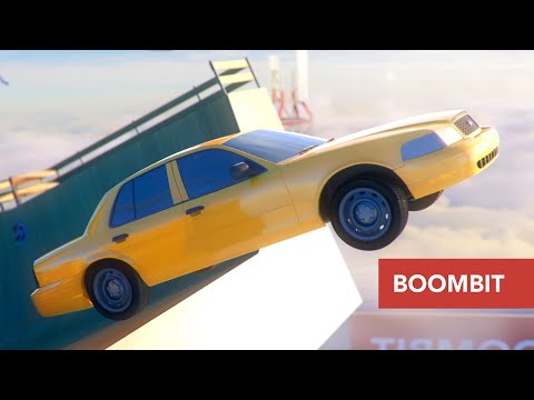 Mega Ramp Car Jumping Video