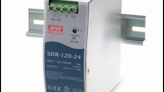 Mean Well SDR-120-24 Zdroj na DIN 120W 24V
