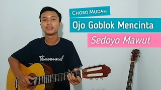 Download lagu (TUTORIAL GITAR) Ojo Goblok Mencinta - Sedoyo Mawut | Chord Mudah mp3