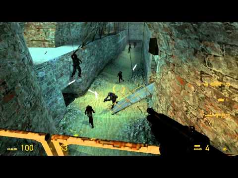 Half-Life 2 Lets Play Pt.26 Combine Batmanning