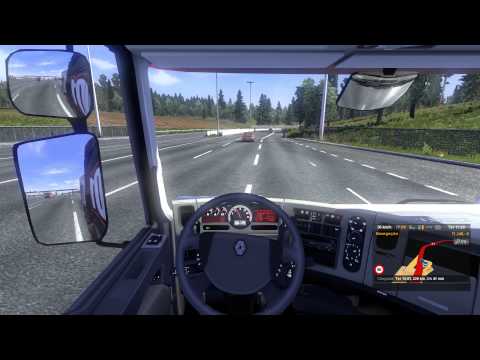 Euro Truck Simulator 2 #1 Luxembourg - Zurich