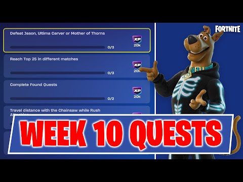 How to EASILY Complete Fortnite Week 10 Quests | Chapter 6 Season 4 - Shock ‘N Awesome