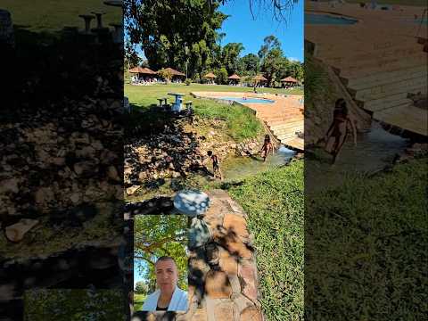 ESSA COMBINAÇÃO É RARA | Piscina + Churrasco + Riacho + Natureza | Balneário Águas Quentes