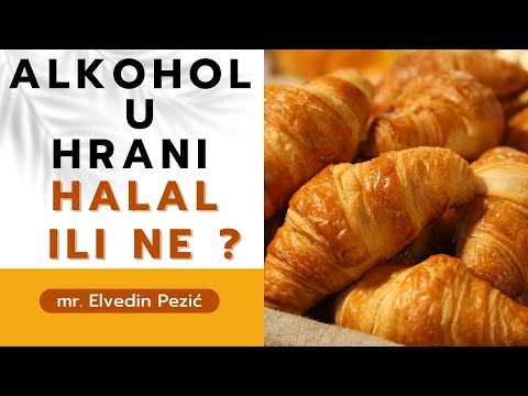 Da li je dozvoljeno konzumirati hranu u kojoj ima alkohol? - mr. Elvedin Pezić