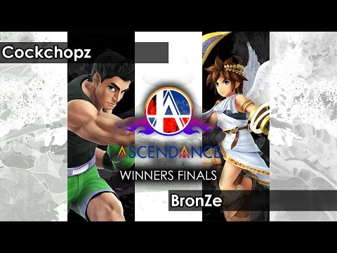 Smash 4:  PBG | MNK | Cockchopz (Little Mac) V BronZe (Pit) - Ascendance 25 Tournament SSB4