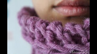 Scaldacollo facile e veloce: tutorial punto incrociato