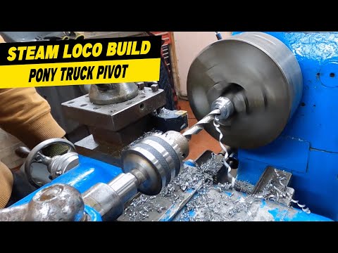 The Footwell Part 3 - Pony Pivot Bush - EP14 - 7.25" Gauge Steam Locomotive Build.