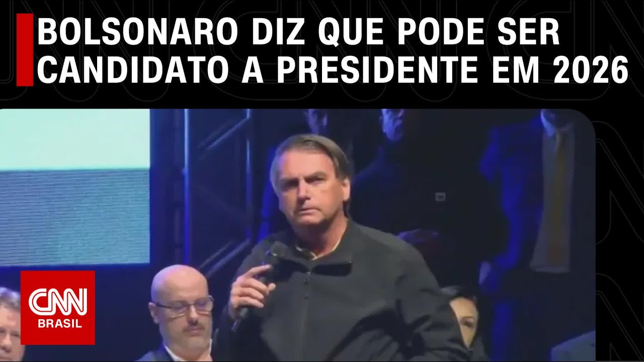 Análise: Bolsonaro diz que pode ser candidato a presidente em 2026 | CNN ARENA