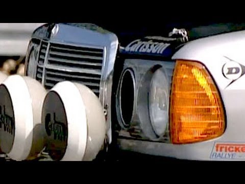 Tracktest: Mercedes 280CE als Rallyeauto Dieser Mercedes C12