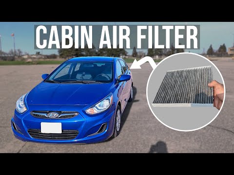 How to Replace Cabin Air Filter - Hyundai Accent (2012-2017)